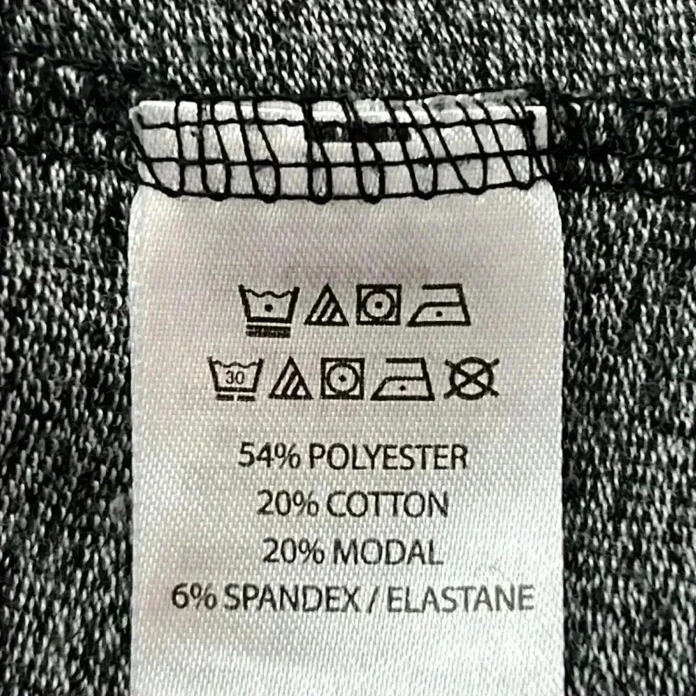Max Studio Women’s Sweater Plus Sz 1X Heathered Black Cowl Neck Long Sleeve Soft - Picture 8 of 9